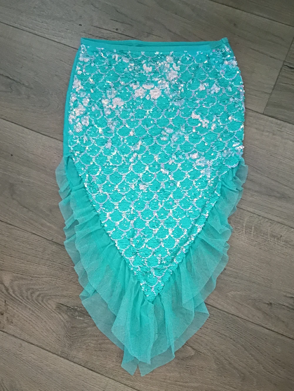 Stunning Mermaid Skirt Reversible Sequins Perfect For Pool/Seaside Or Costume